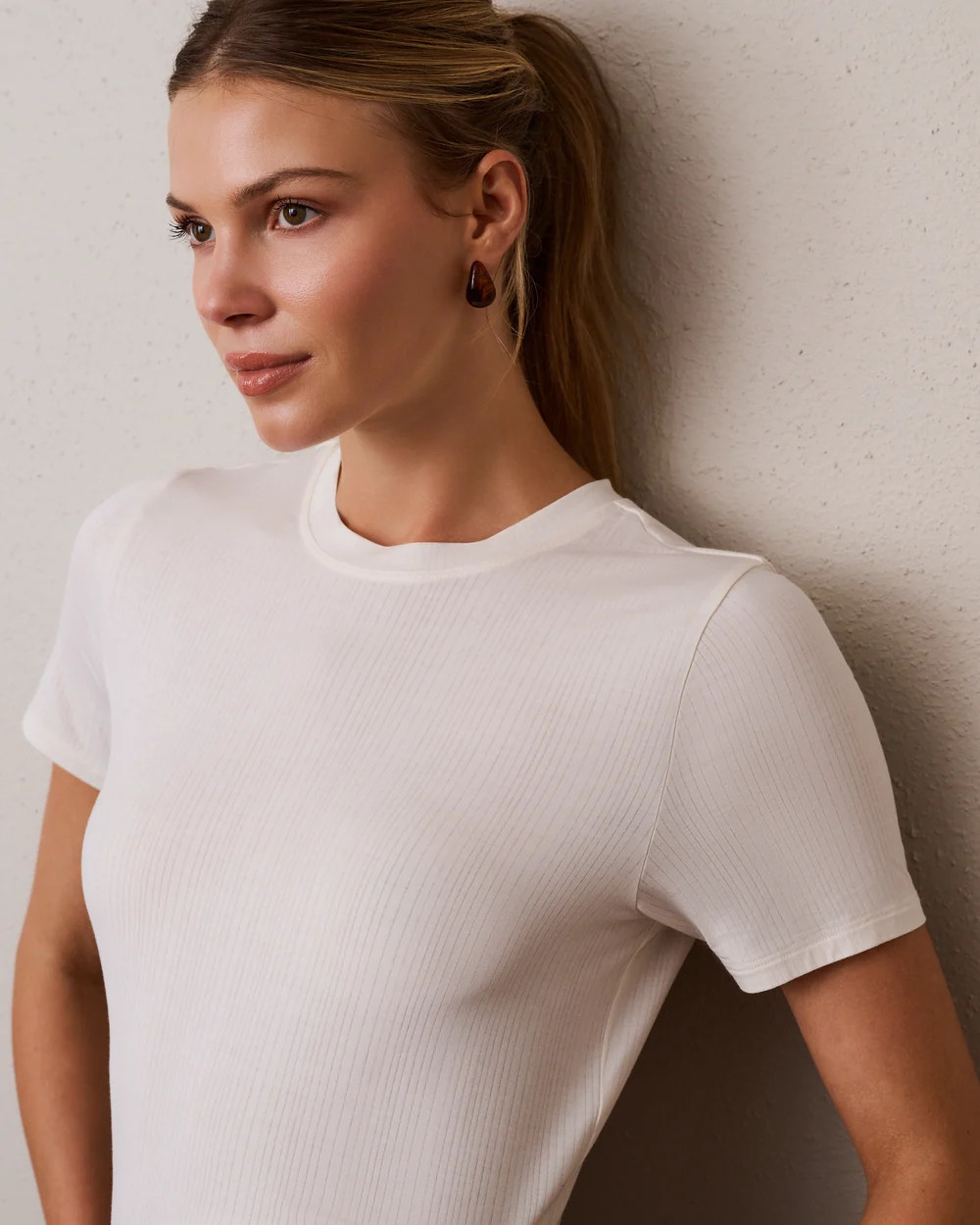 Featherweight Rib Tee | Rhone
