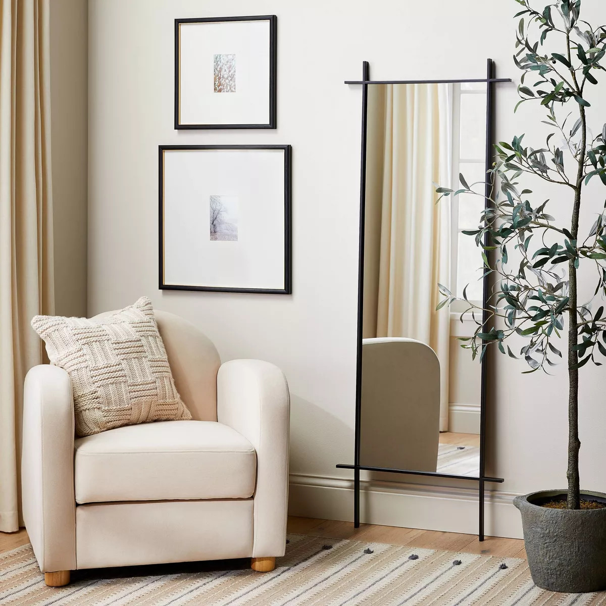 Gallery Wall Frame Black/Brass - Threshold™ designed with Studio McGee | Target