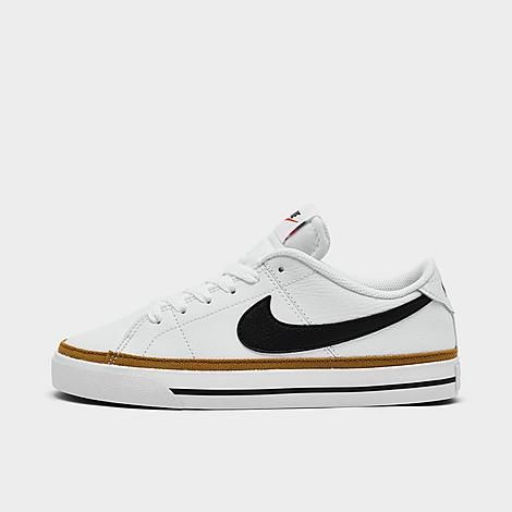 Women's Court Legacy Casual Shoes in White/White Size 6.5 Leather by Nike | JD Sports (US)