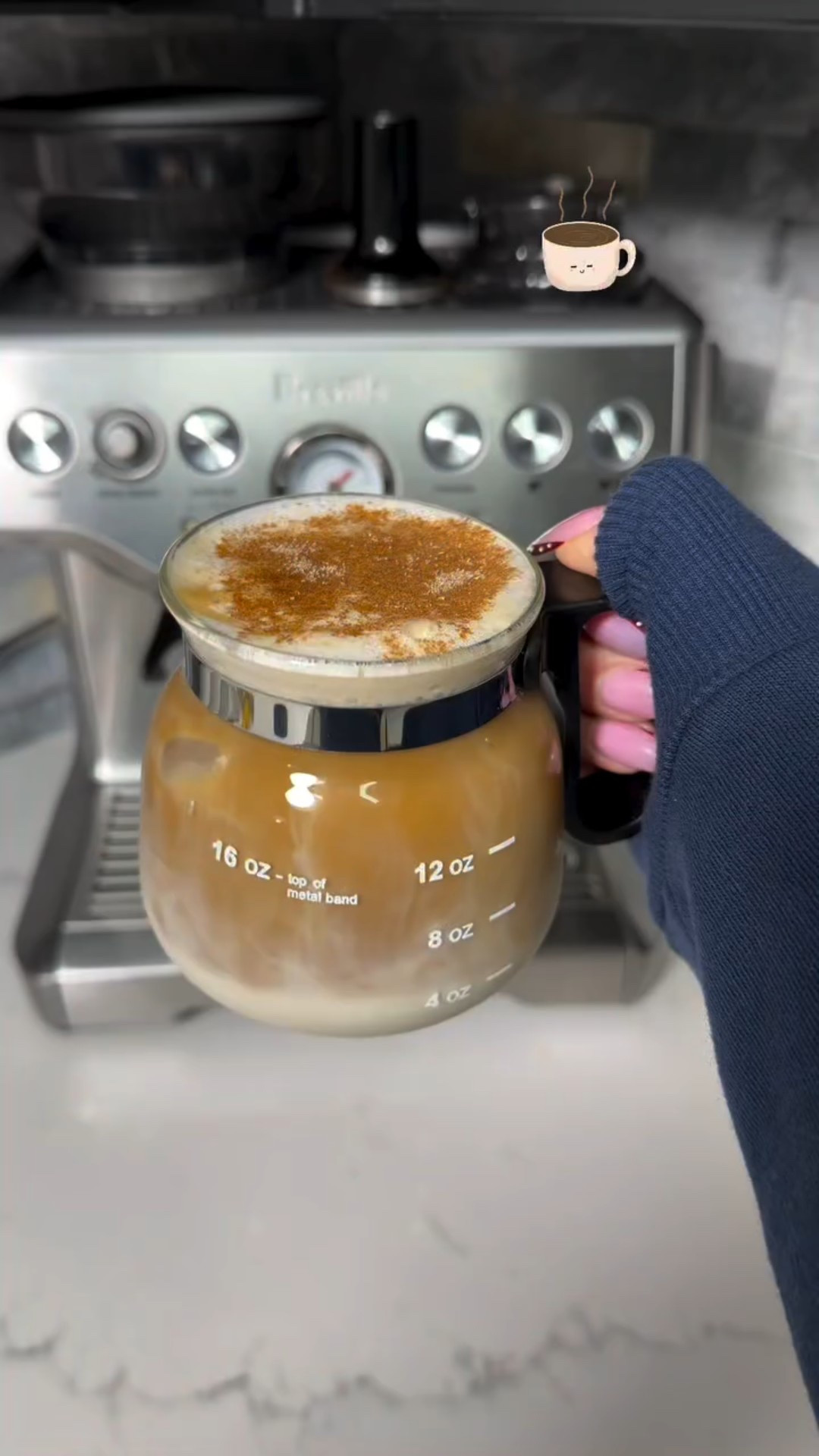 OK, but how cute is this coffee mug 🤩 

#coffeemug #icedcoffe #tiktokshopfinds