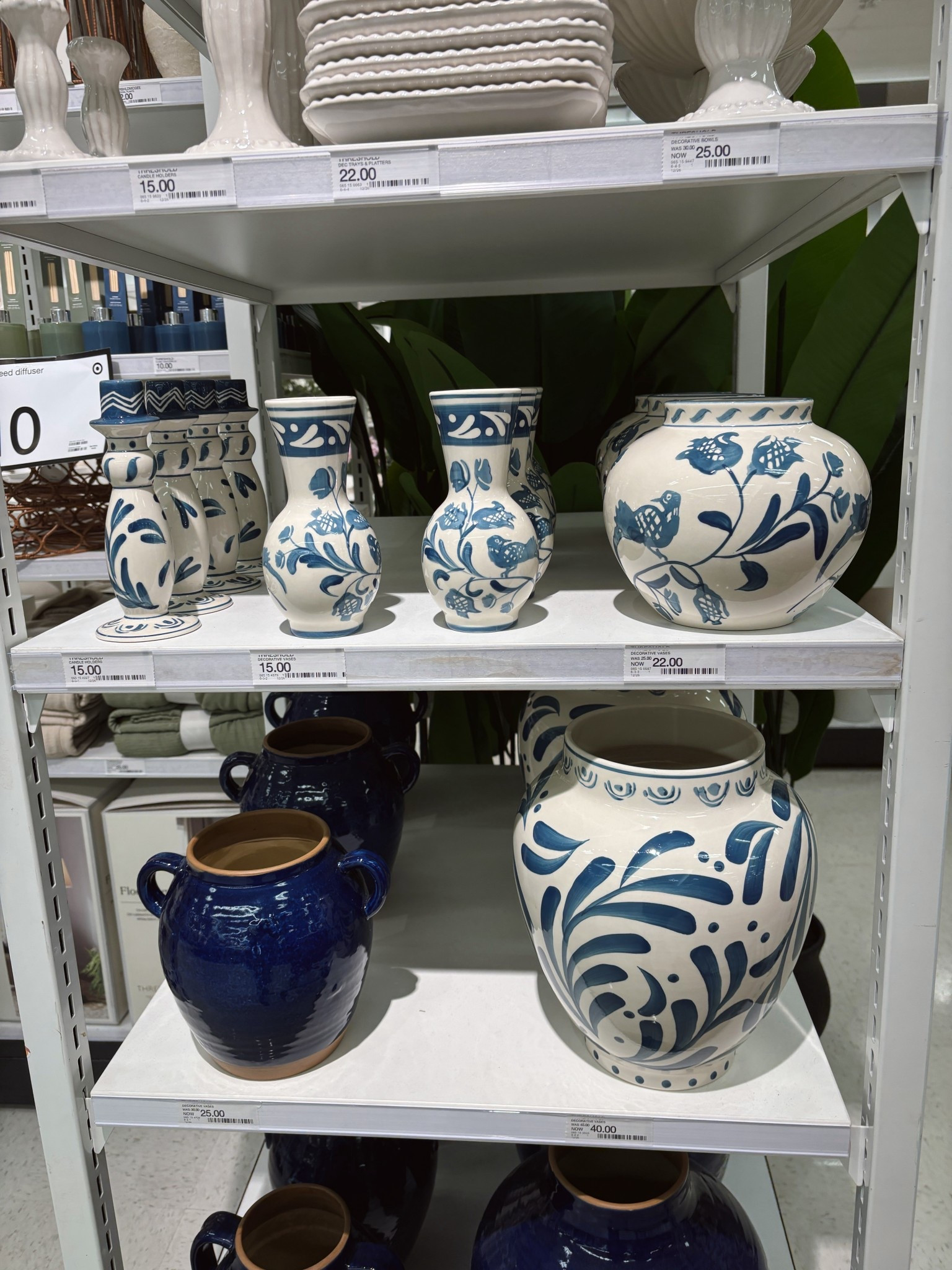 Blue and white always stops me in my tracks 💙 these are beautiful. @Target spring 2026

#LTKSaleAlert #LTKHome #LTKSeasonal