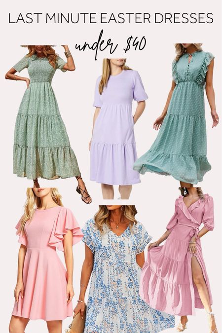 Easter dresses 
Spring dresses 
Amazon dresses 
Wedding guest dresses 

#LTKsalealert #LTKwedding #LTKSeasonal