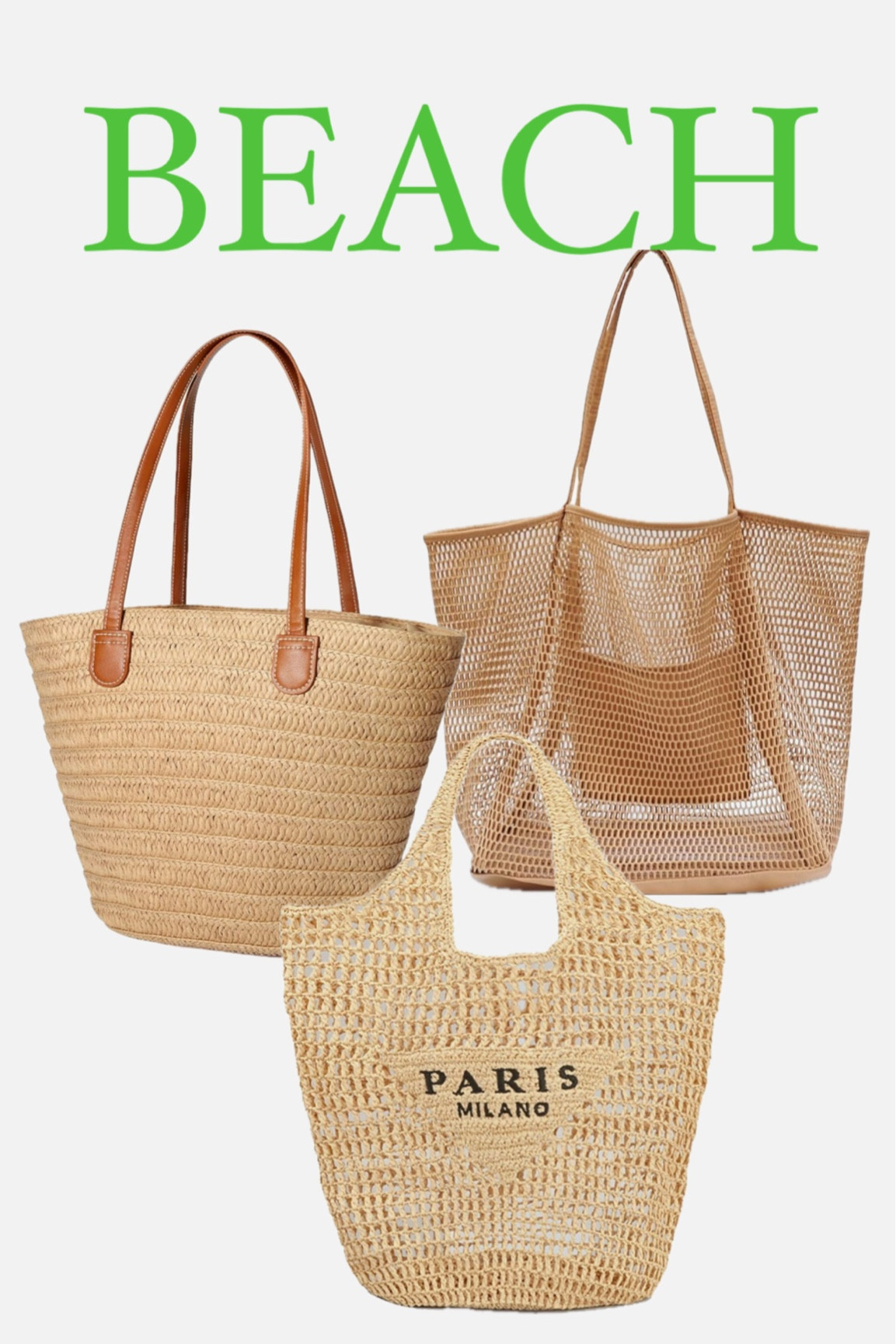 Resort style // beach bags 

#LTKStyleTip #LTKTravel #LTKFindsUnder50