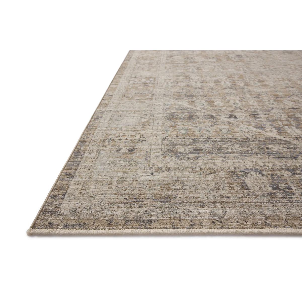 Chris Loves Julia x Loloi Ida Slate / Natural Area Rug | Wayfair North America