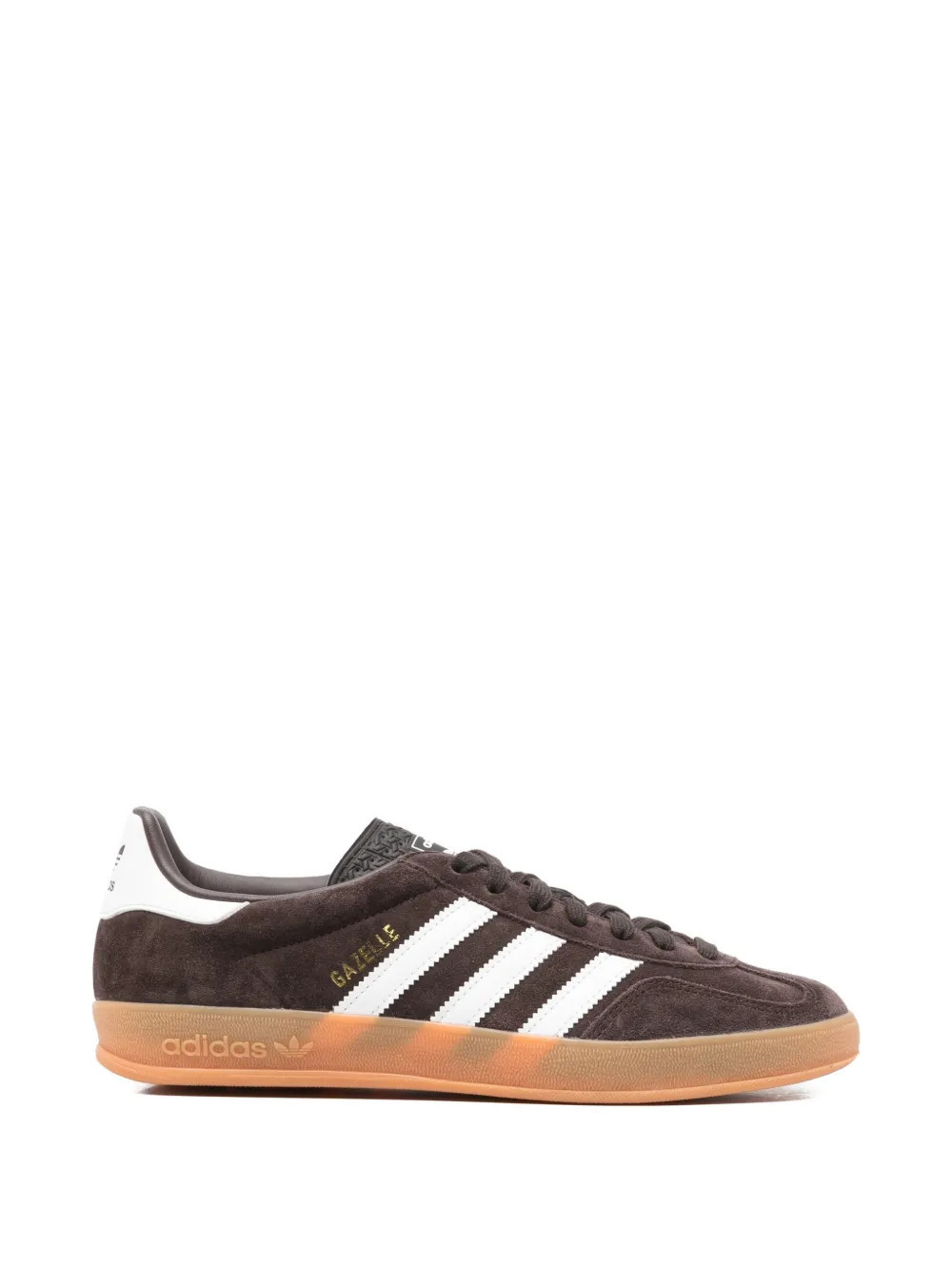 adidas suede three stripes sneakers - Brown | Farfetch Global