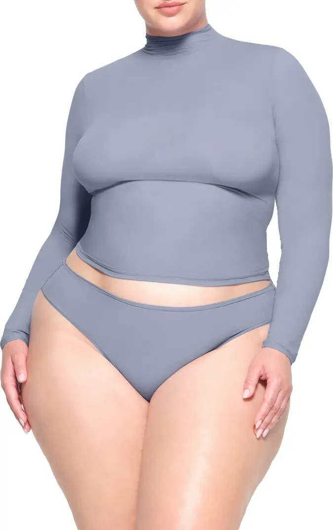 SKIMS Fits Everybody Funnel Neck Top | Nordstrom | Nordstrom