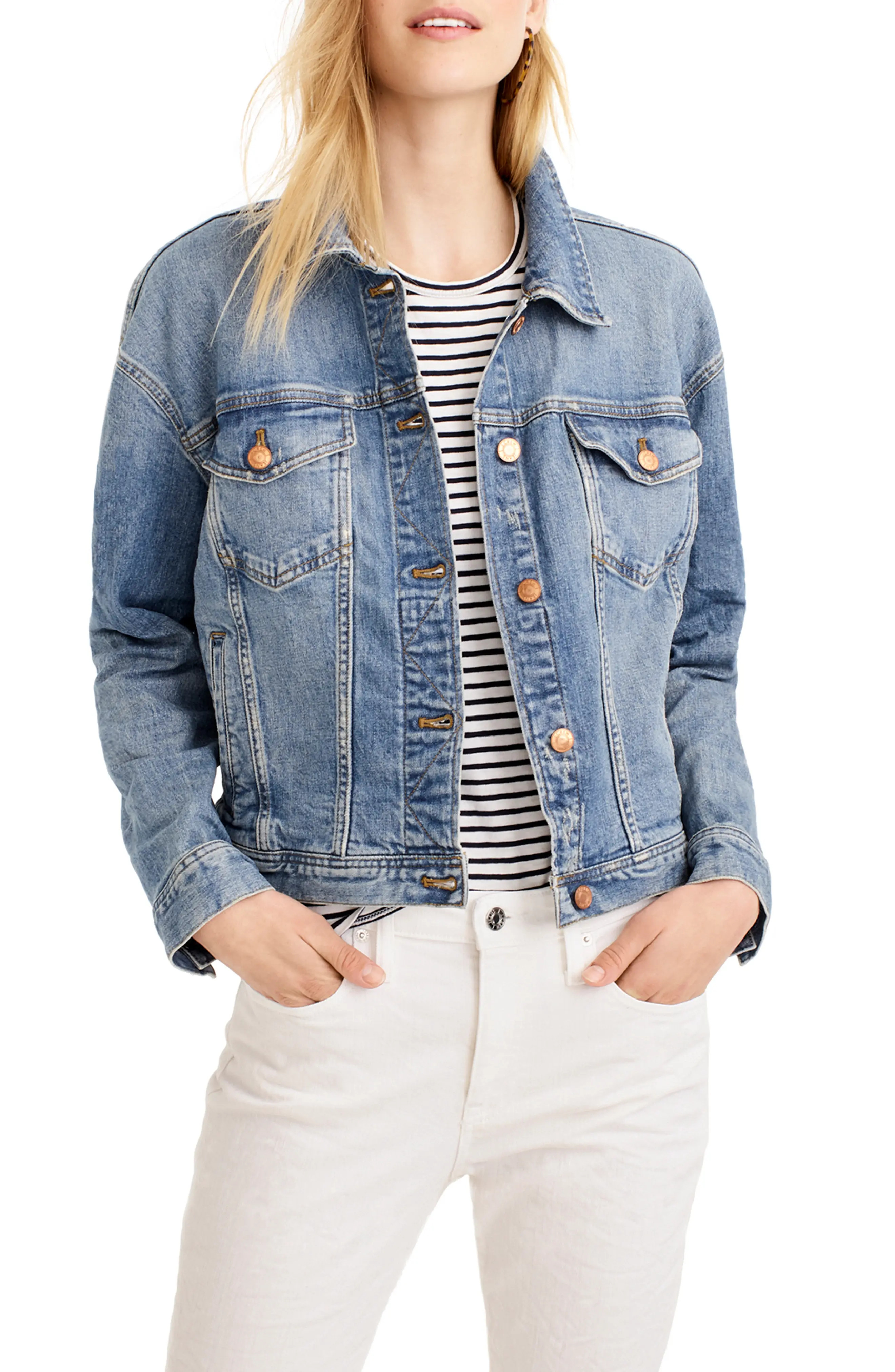 J.Crew Eco Denim Jacket | Nordstrom | Nordstrom