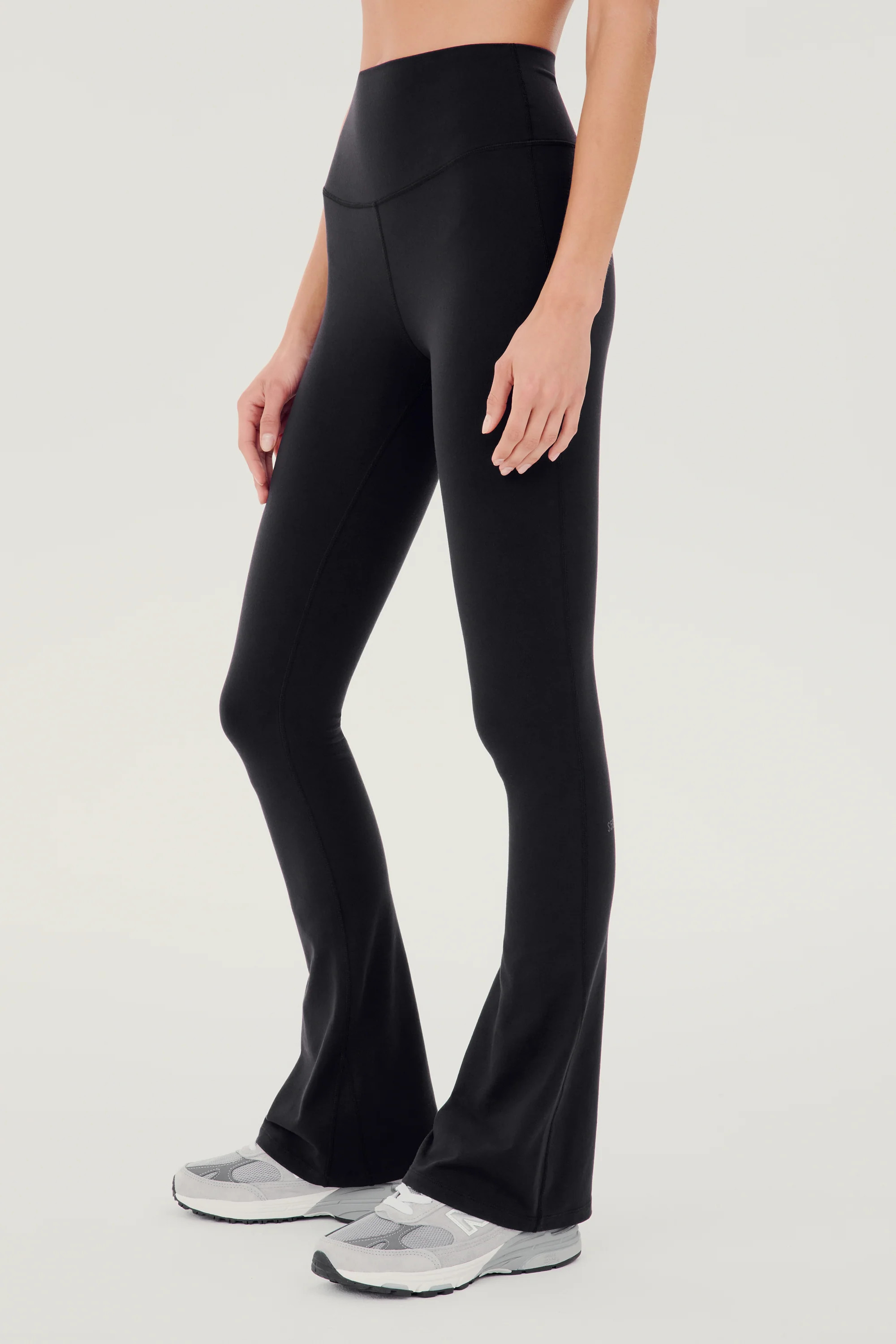 Raquel High Waist Flared Legging - Black | Splits59.com