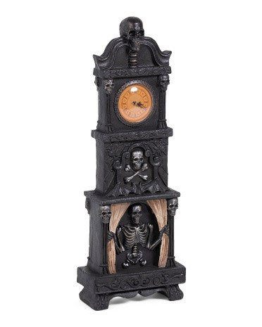 36in  Skeleton Clock Decor | TJ Maxx