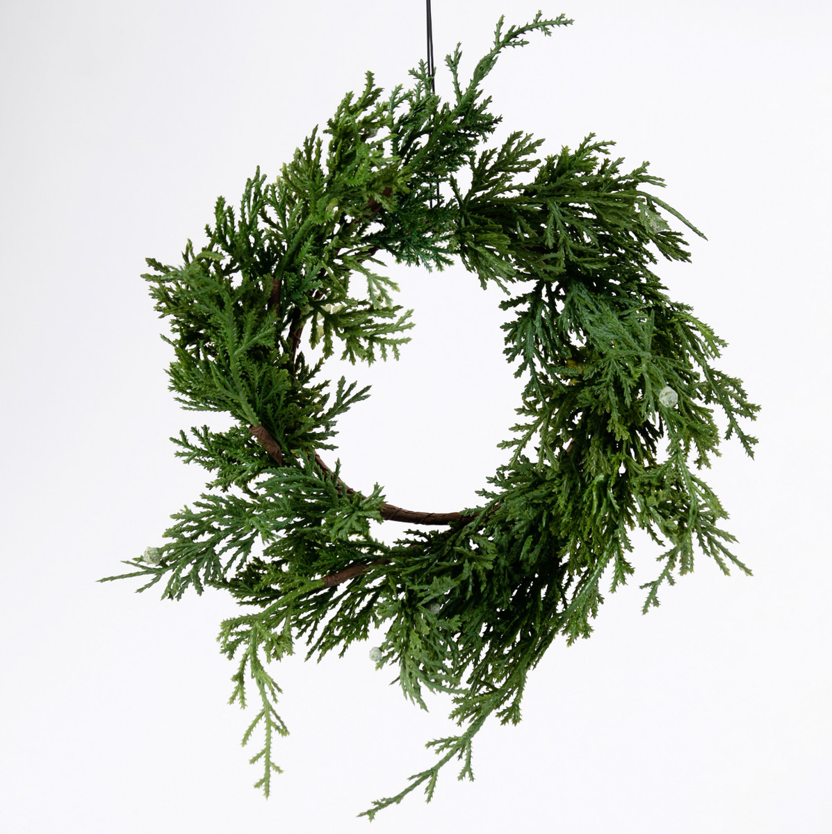 Faux Juniper Wreath | Stoffer Home