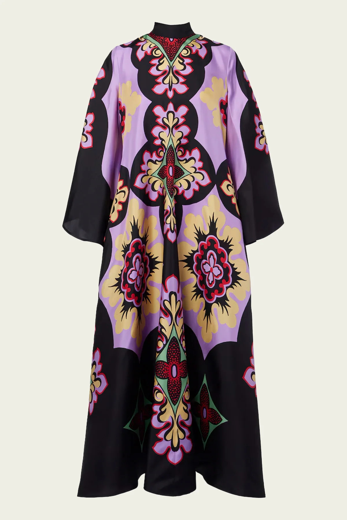 Magnifico Dress in Palazzo Placée Lilac - Multicolor. S | Shop Olivia
