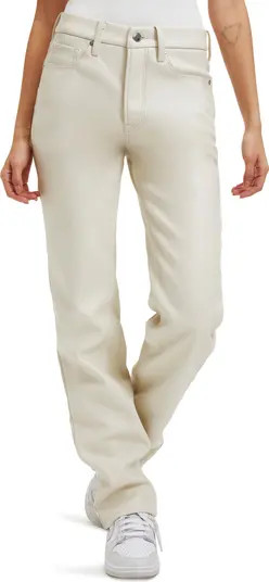Good American Better Than Leather Faux Leather Good Icon Pants | Nordstromrack | Nordstrom Rack
