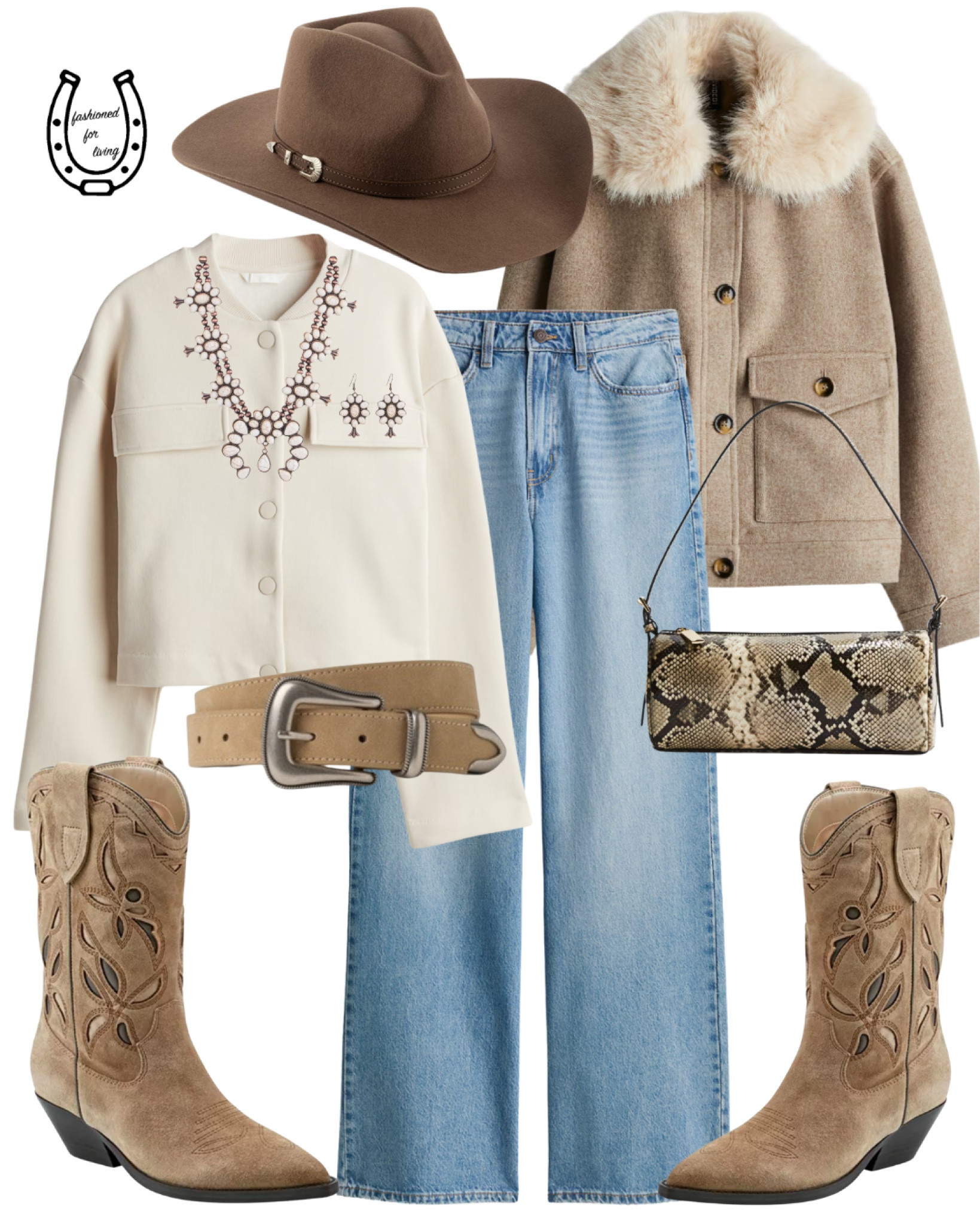 Winter white outfit



🔍western winter outfit. Dressy jeans outfit. Affordable outfit ideas. H&M. Western boots cowboy boots. Neutral western outfit. Winter sale finds. 

#LTKFindsUnder50 #LTKSaleAlert #LTKFindsUnder100