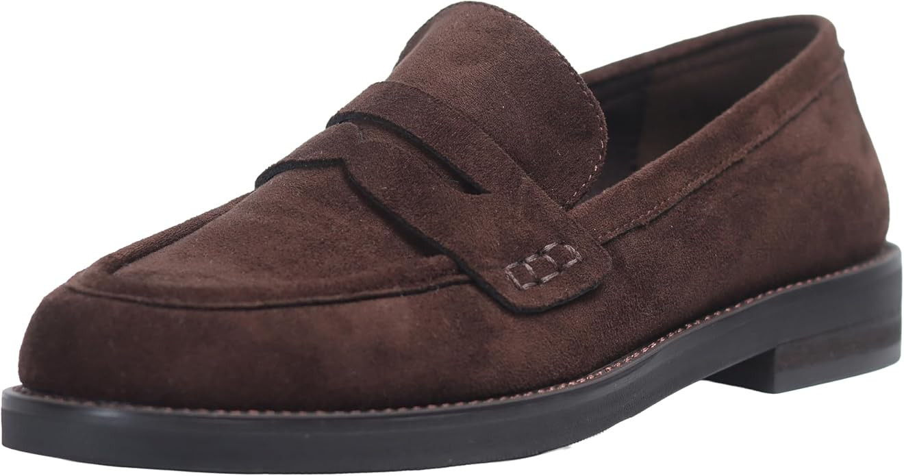 Women's Penny Loafers, Comfortable Slip On Business Casual Dressy Shoes for Work, Easy Match Walk... | Amazon (US)
