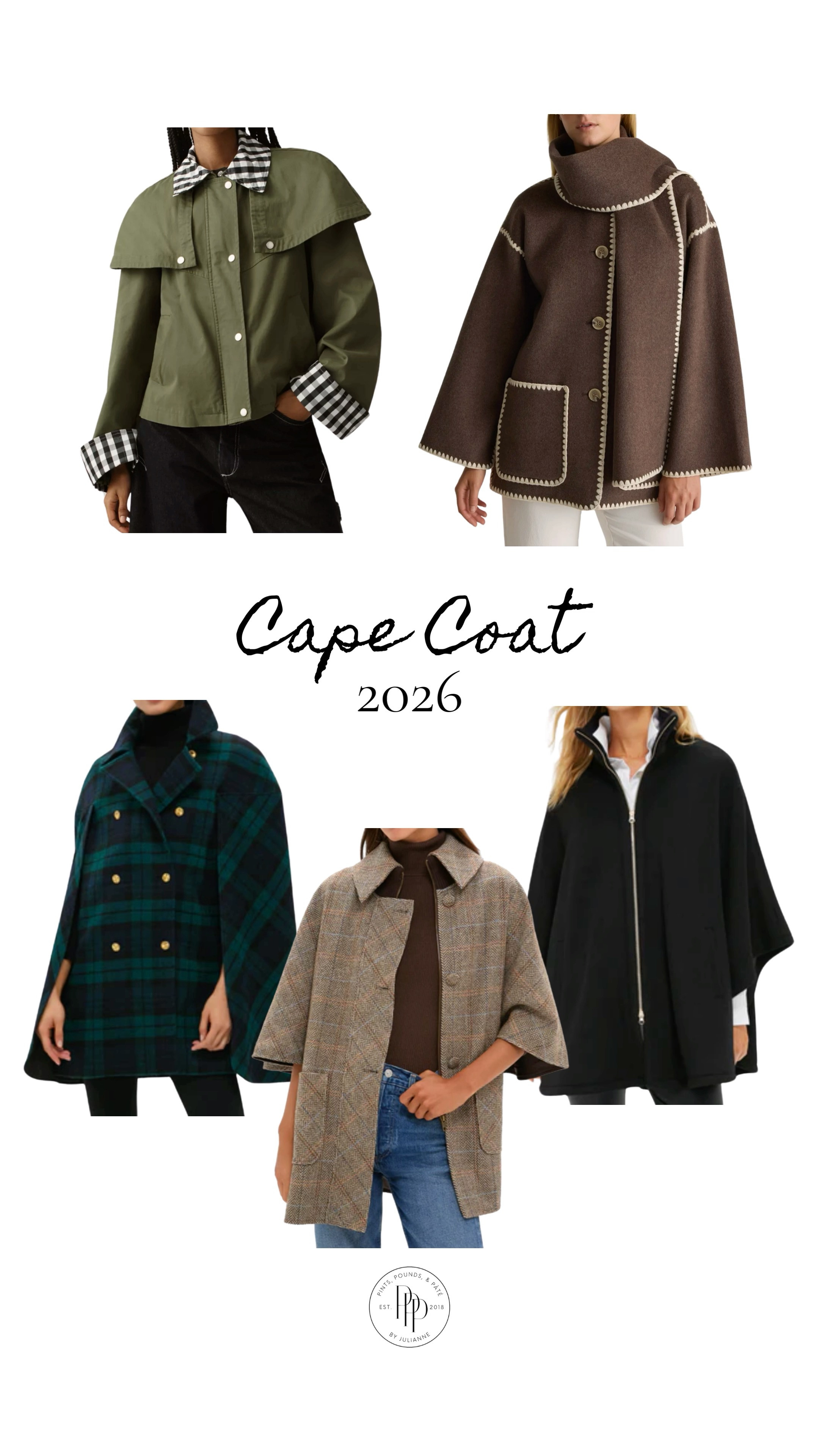 Trending — cape coat & I am loving these!!!

Winter fashion, winter outfit, coat, Anthropologie, quince 

#LTKootd #LTKFindsUnder100 #LTKSeasonal