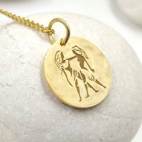 Dainty Gemini Solid Gold 14K, Constellation Necklace, Personalized Constellation, Jewelry Zodiac Pen | Etsy (US)