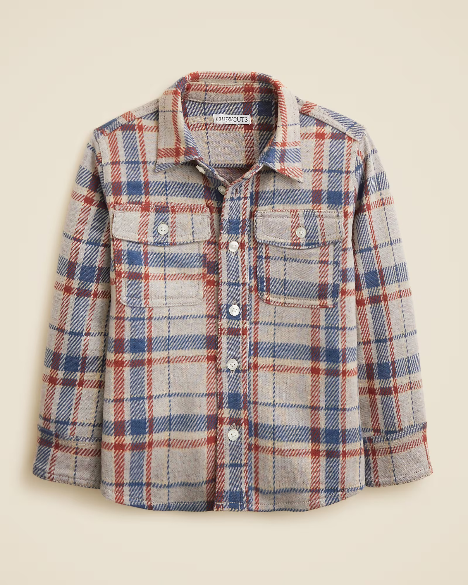 Kids' lightweight Seaboard soft-knit shirt in plaid | J. Crew US