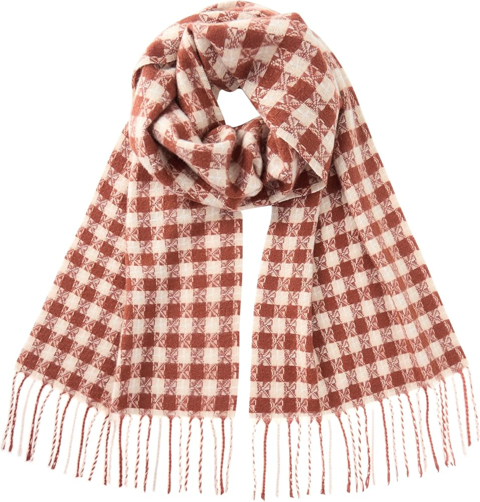 CALVIN & OLIVIA Lightweight Ultra-Soft Scarf - Perfect Holiday Gift for Men & Women | Amazon (US)