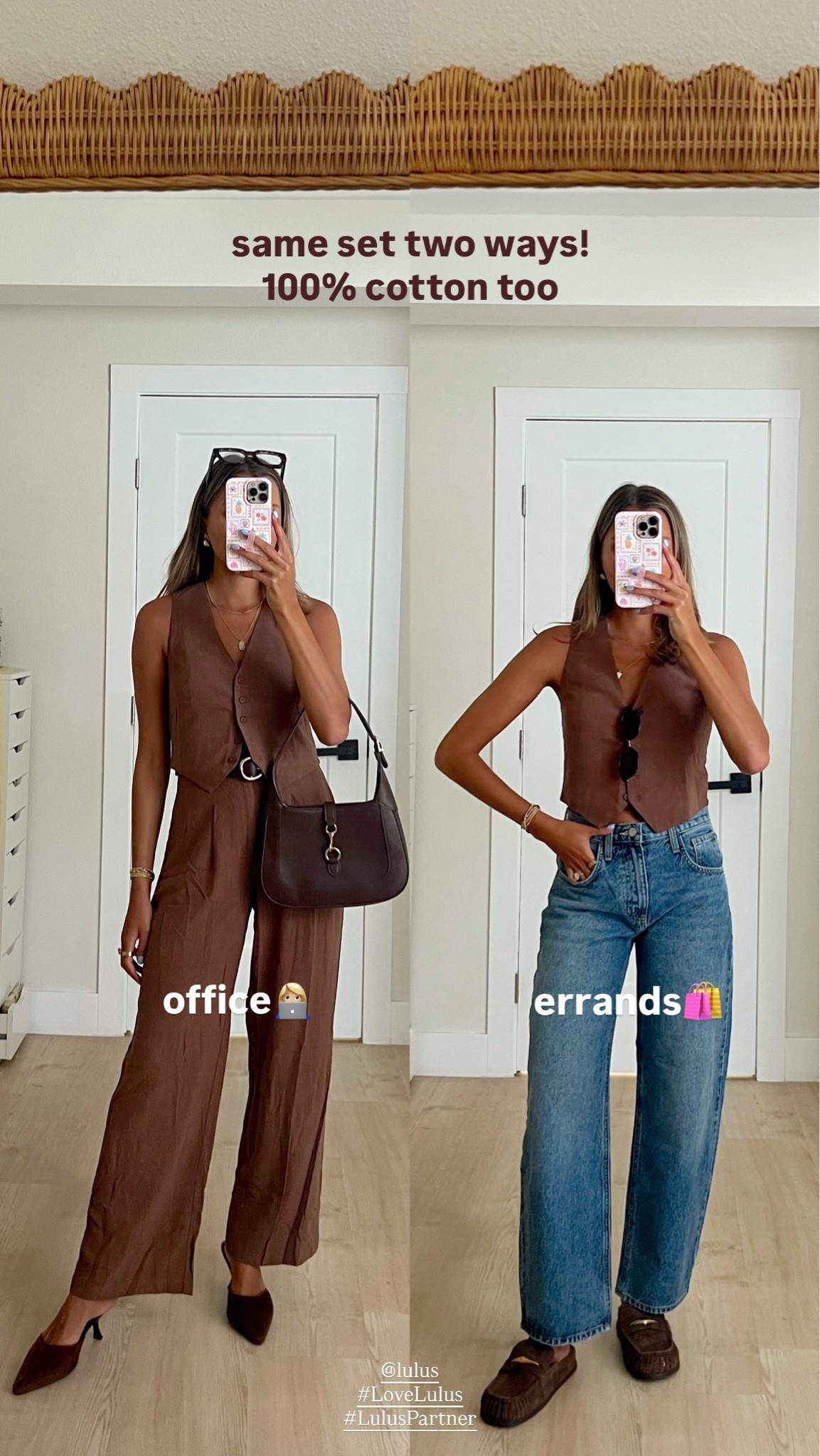 the cutest fall transition outfit from @lulus🤎 perfect for in the office too! code STYLEDBYMCKENZ for 20% off #lovelulus #luluspartner

#LTKootd