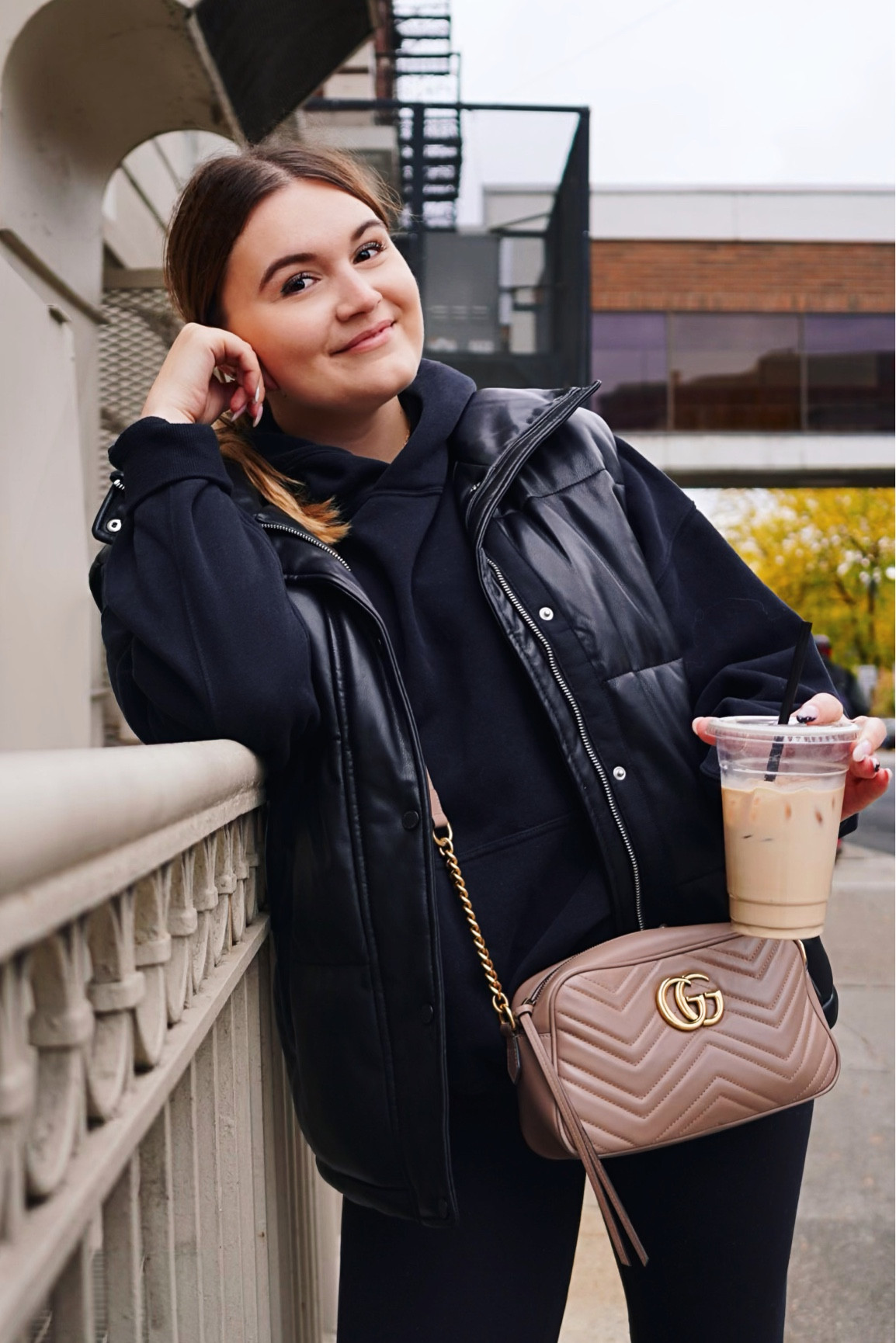 All black outfit idea for thanksgiving or Black Friday!

I’m wearing a M hoodie and vest with size 8 leggings 

#LTKstyletip #LTKunder100 #LTKSeasonal