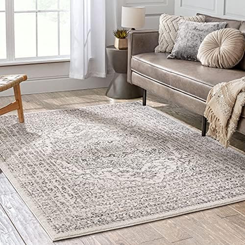 Amazon.com: Well Woven Topkapi Pesaro Light Blue Medallion Oriental Distressed 5'3" x 7'3" Area R... | Amazon (US)