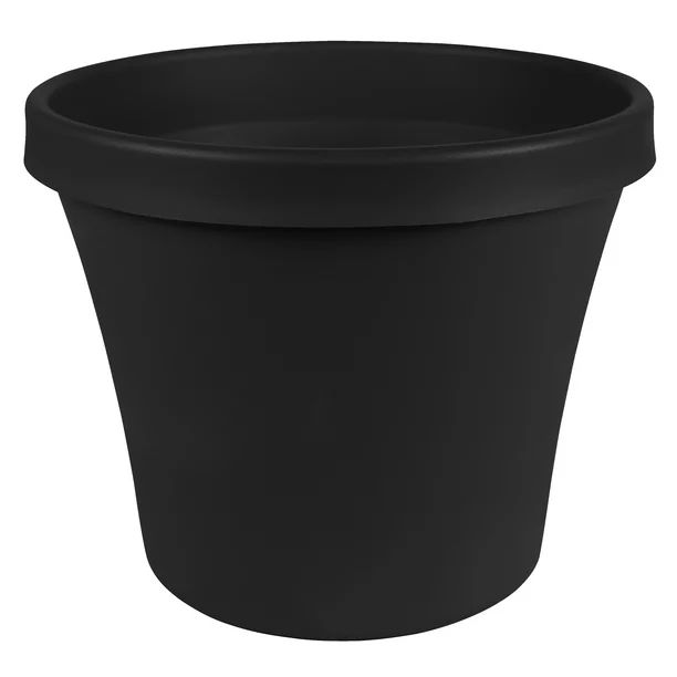 Bloem Terra Pot Planter 6" Black | Walmart (US)