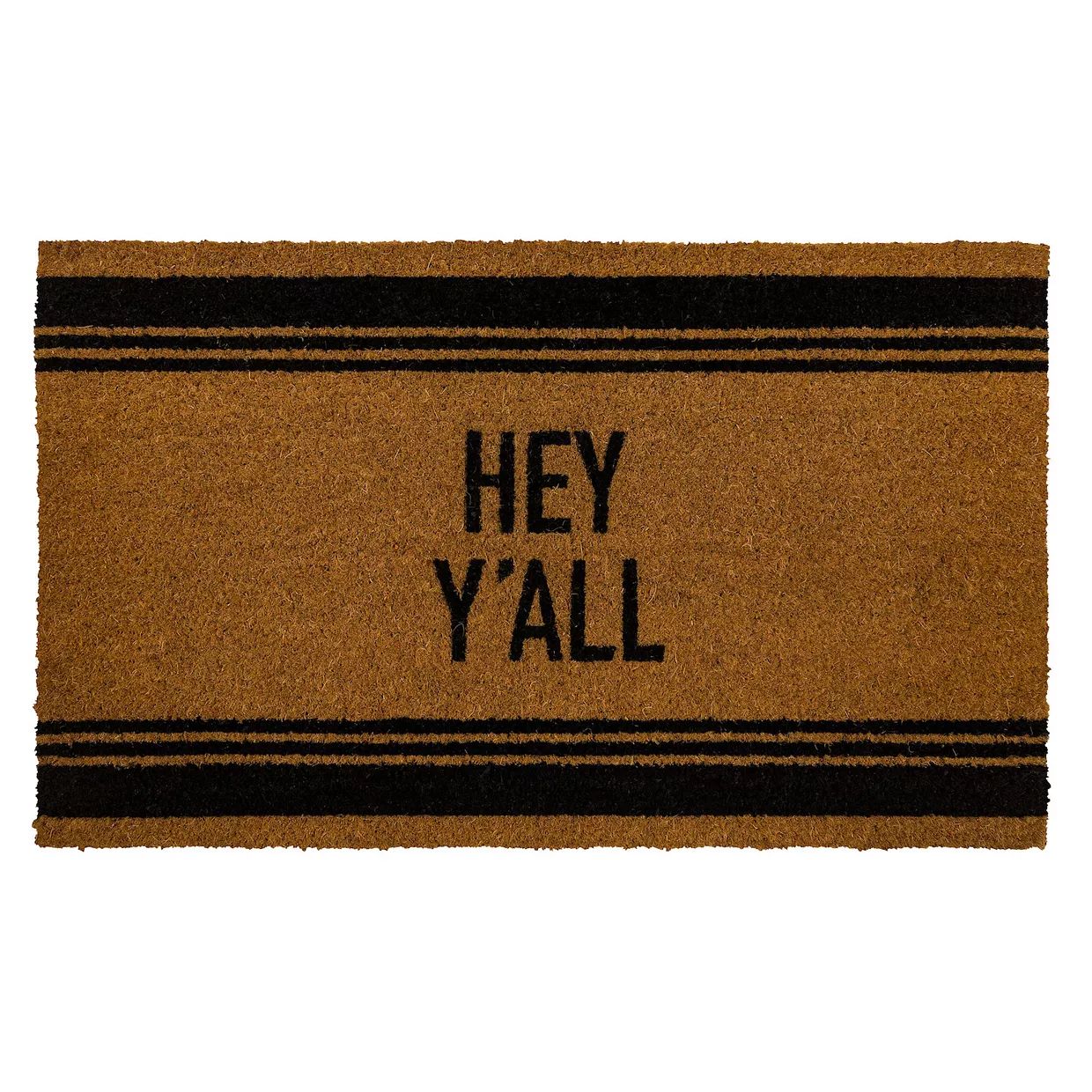 Sonoma Goods For Life® Hey Y'All Coir Doormat - 18'' x 30'' | Kohl's