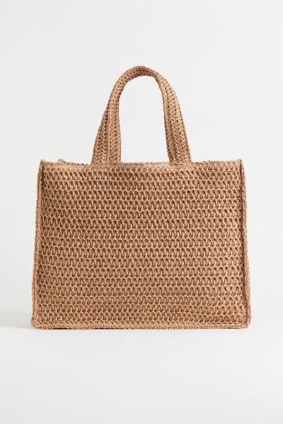 Large straw shopper | H&M (UK, MY, IN, SG, PH, TW, HK)