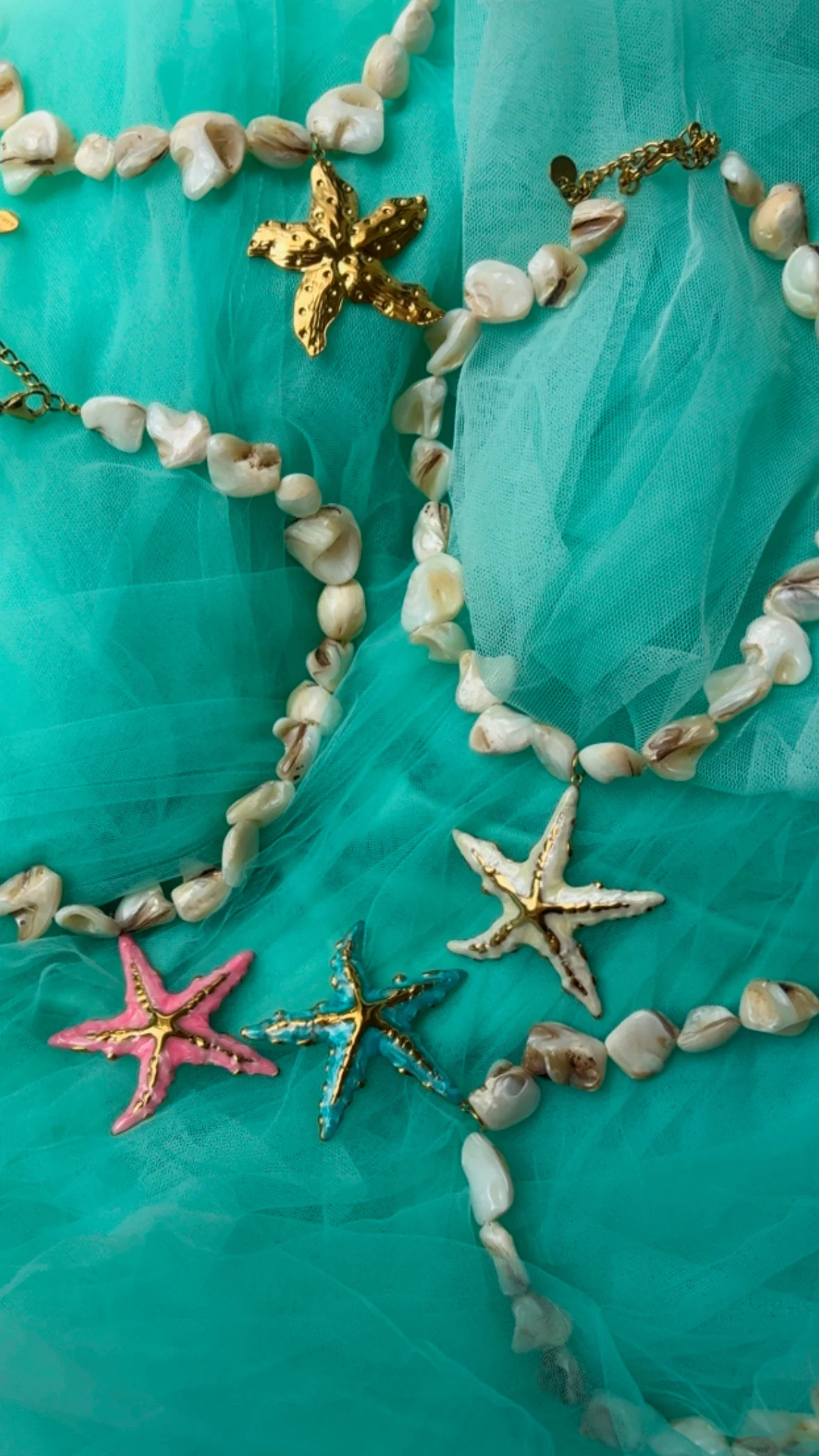 Summer At Seaside Natural Shell Necklace | KC Chic Designs