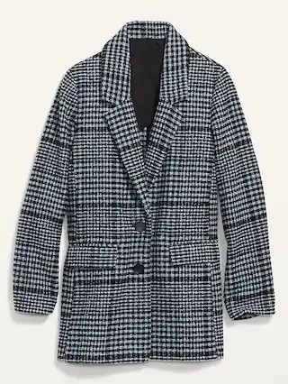 Soft-Brushed Oversized Blazer for Women | Old Navy (US)