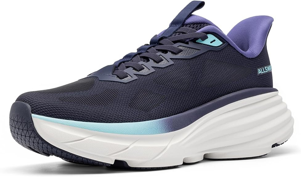 ALLSWIFIT Women's Slip On Walking Shoes Hands-Free Cushion Running Tennis Non-Slip Comfortable Gy... | Amazon (US)