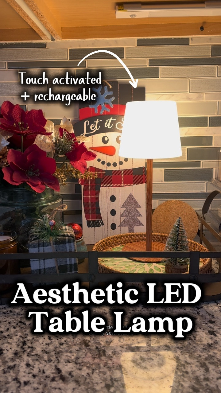 Aesthetic and cozy vibes! My favorite rechargeable LED lamp. It’s also waterproof.. excellent for indoor or outdoor use!

#LTKFindsUnder50 #LTKHome