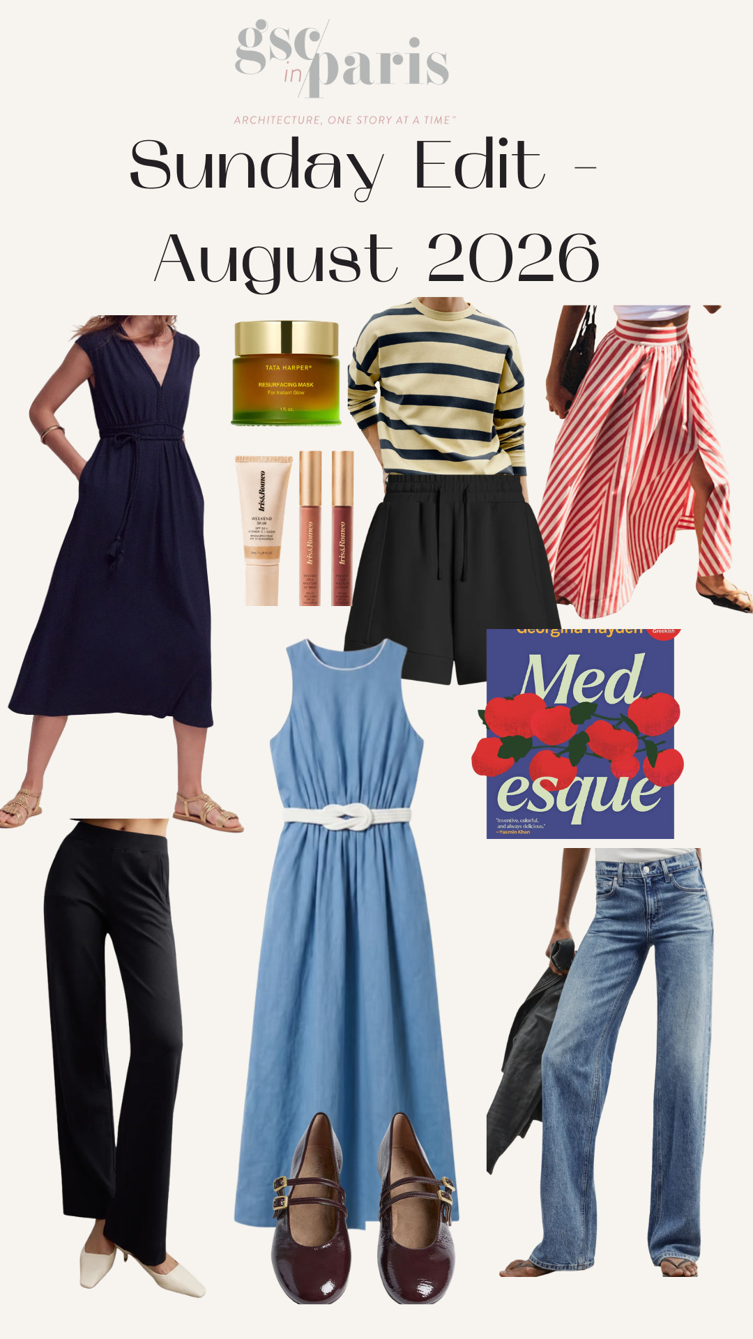 This week, I've rounded up some basics for late summer, as vacation ends and I have to prepare to return to work - the AYR black pants will be worn on repeat! A Boden dress and a Tuckernuck dress that I can wear both on the weeknd but also to work. Some skin care essentials as well!  

 #LTKdayinmylife #LTKOver40 #LTKBeauty