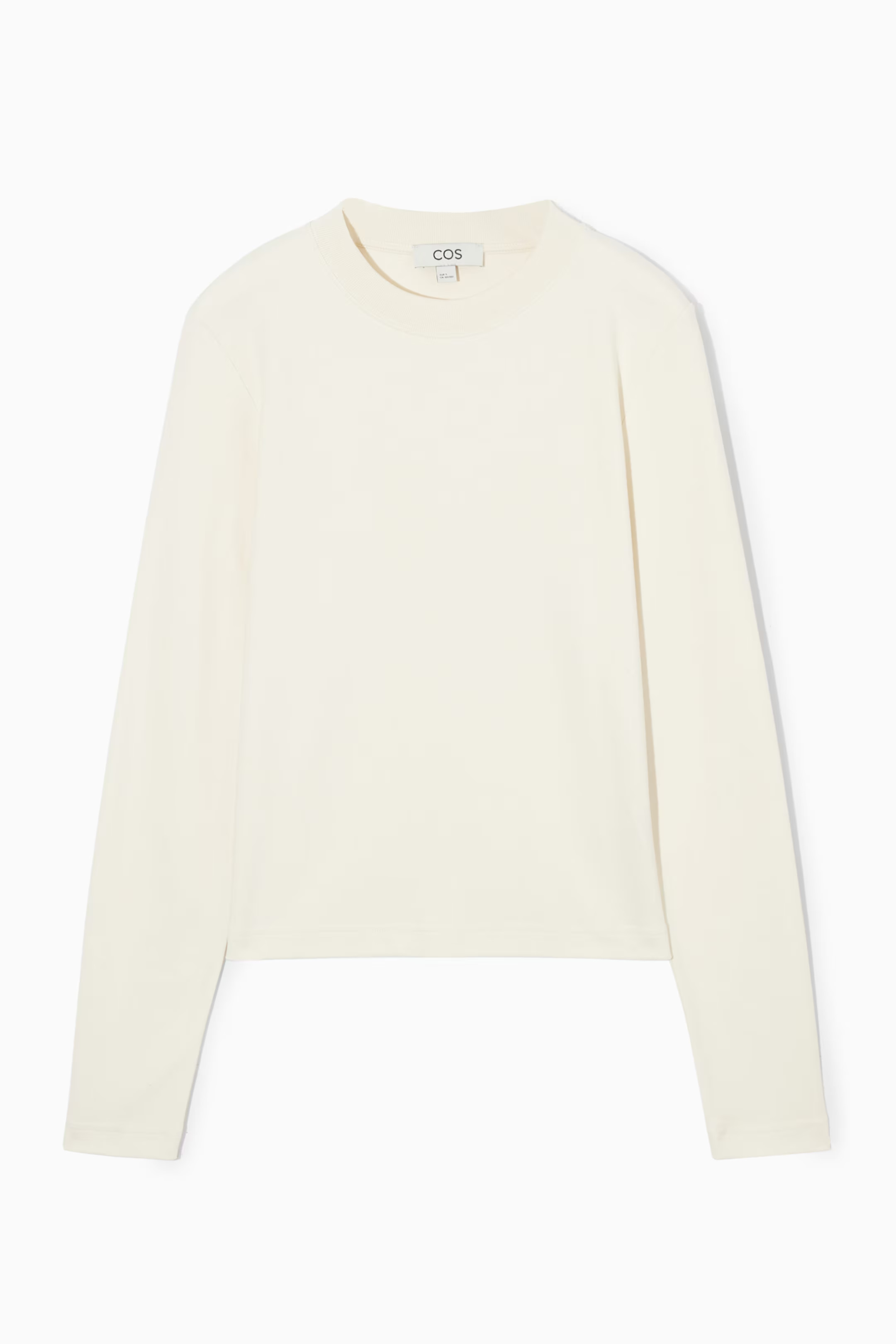 REGULAR-FIT HEAVYWEIGHT LONG-SLEEVED T-SHIRT | COS (AU)