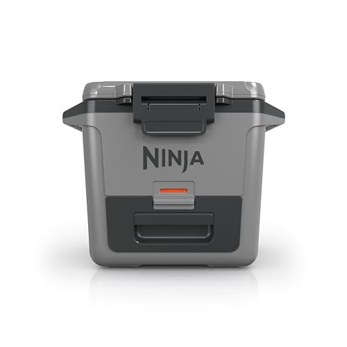 Ninja FrostVault 30qt Hard Cooler with Dry Zone, Integrated Fridge-Temp Dry Storage Drawer, Premium Heavy-Duty Insulated Cooler, Keeps Ice for Days, Slate Gray, FB131CGY | Amazon (CA)