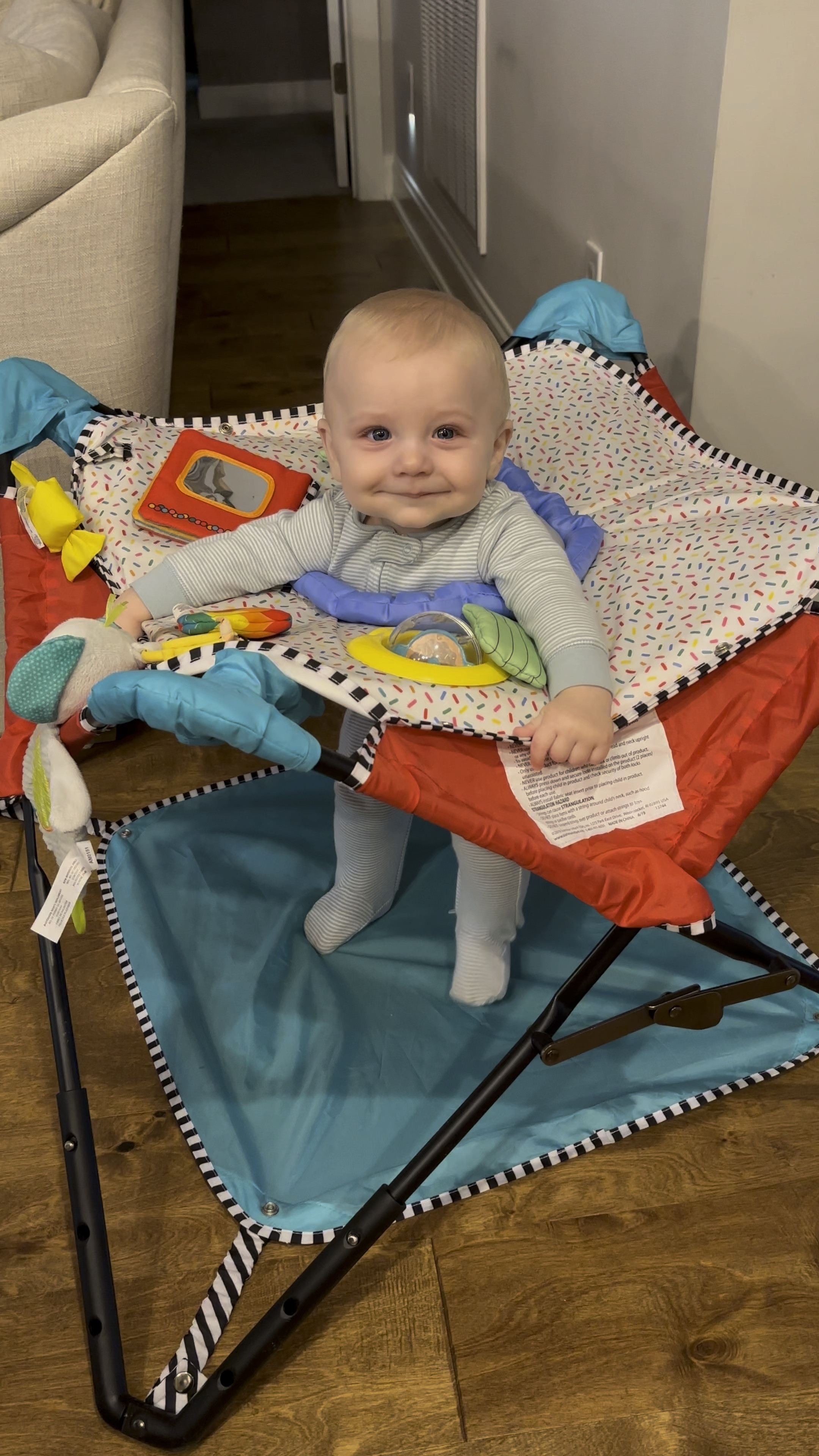 A baby jumper is definitely worth the money! Both the boys have spent hours jumping in this Summer Pop N Jump and our Jolly Jumper. 

**I personally love the portable jumper and activity centers such as the KidCo because you can take them anywhere on vacation which is priceless for hours of entertainment at the beach for us!

Baby jumper, baby activity center, baby products, baby must haves, travel items, family, family travel, vacation essentials, baby toys

#LTKtravel #LTKbaby #LTKkids