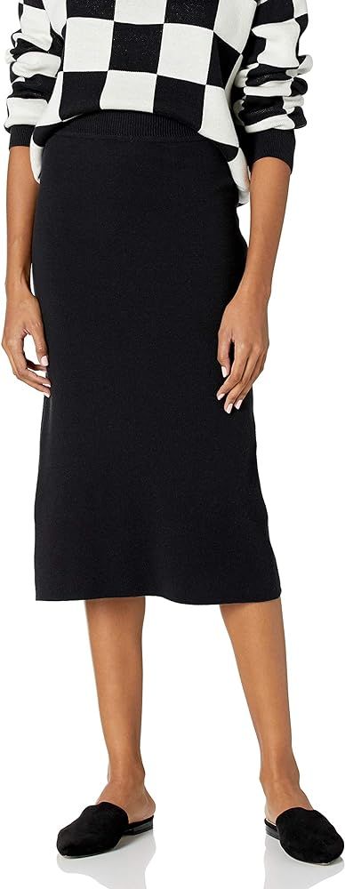 Women's Iris Pull-On Midi Sweater Pencil Skirt | Amazon (US)