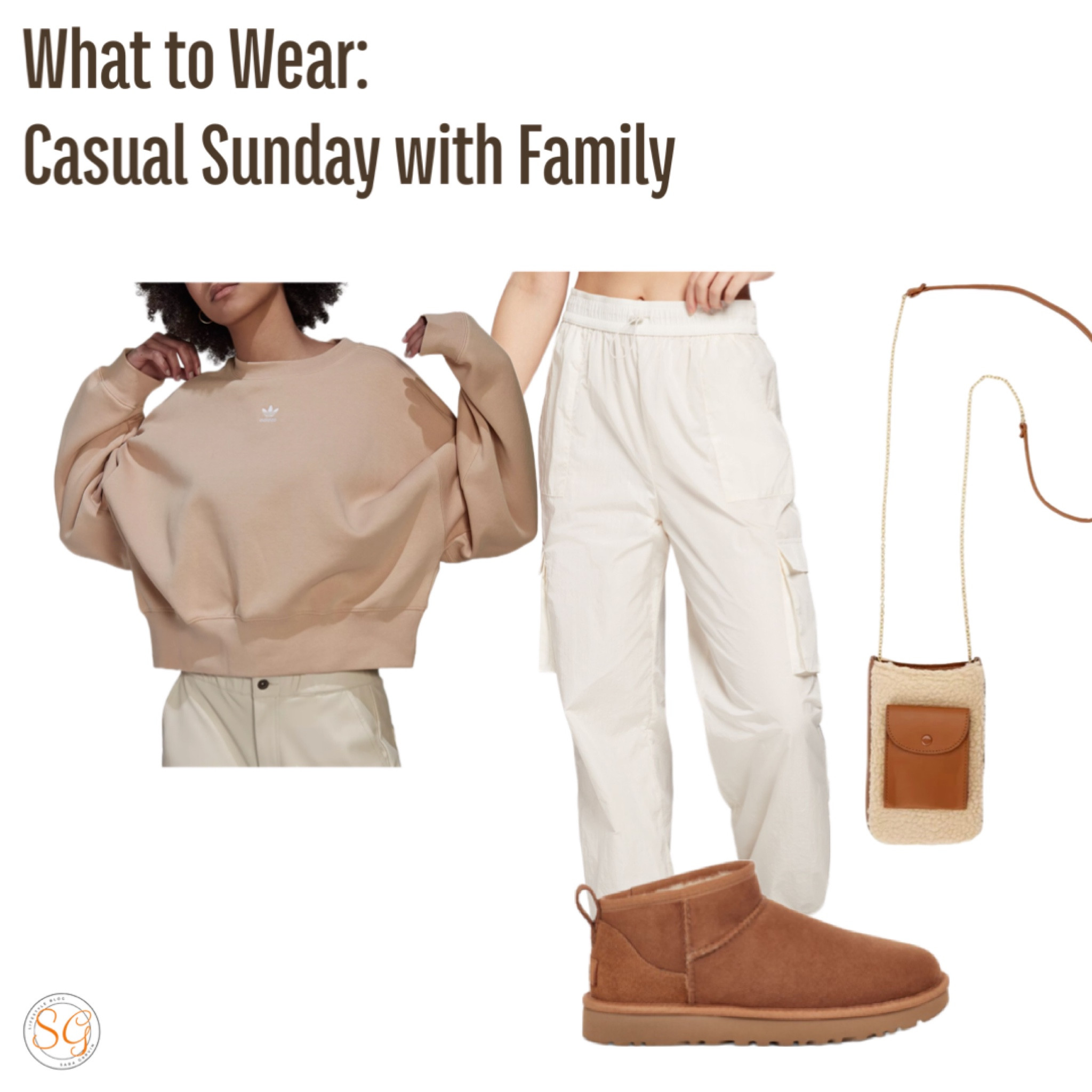 Cargo pants and anything Sherpa are so trendy right now. I love them ❤️ this outfit is a must for chill days spent with family or lounging around the house. 

#LTKstyletip #LTKunder100 #LTKSeasonal