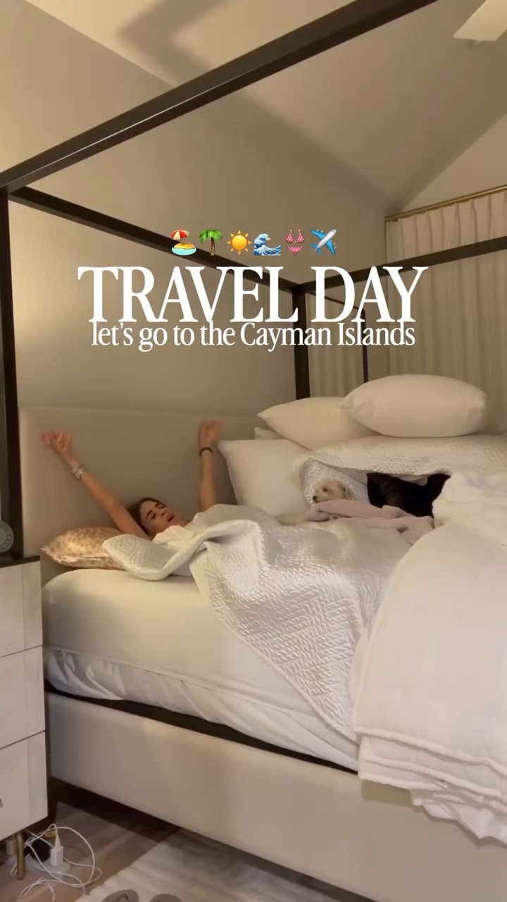 Taking you with me for a travel day to Grand Cayman ✈️ to celebrate my 35th birthday 🎂 i am not a morning person, but somehow leaving for a trip early is wayyy easier to wake up for, am I right?😆 I found the perfect airport outfit, and it fits petite girls! It’s incredibly soft and looks put together without trying. 

@nordstrom #nordstrompartner 

travel day vlog, airport fashion, travel outfit, vacation  style, beach getaway, travel tips, vacation inspiration, travel aesthetic, summer vacation, airport outfit ideas, vacation outfits, resort wear

#TravelDay #TravelReels #VacationMode #AirportOutfit

#LTKdayinmylife #LTKmorningroutine #LTKTravel