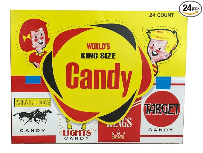 World Confections Candy Cigarettes, Pack of 24 | Amazon (US)