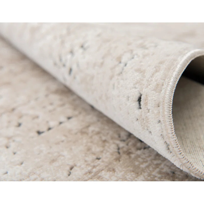 Abbeville Oriental Beige Area Rug | Wayfair North America