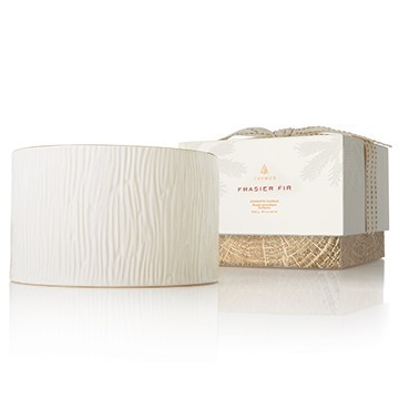 Frasier Fir Ceramic 3-Wick Candle | Fresh Scent | Thymes