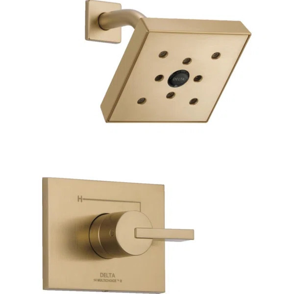 Vero Diverter Shower Faucet Trim with Lever Handle and H2okinetic Technology | Wayfair North America