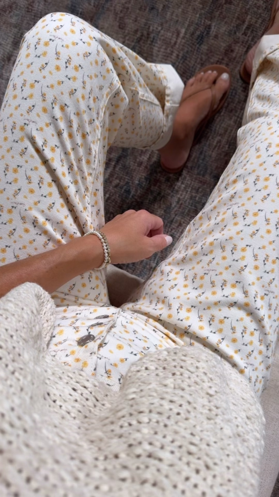 Summer floral jeans. 
Jeans UK 6 (US2). Tank XS.

#LTKSeasonal #LTKootd #LTKOver40