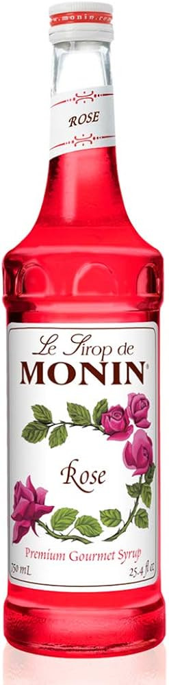 Monin - Rose Syrup, Elegant and Subtle, Great for Cocktails, Mocktails, and Soda, Gluten-Free, No... | Amazon (US)