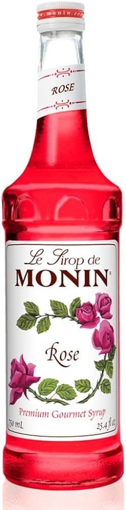 Monin - Rose Syrup, Elegant and Subtle, Great for Cocktails, Mocktails, and Soda, Gluten-Free, No... | Amazon (US)