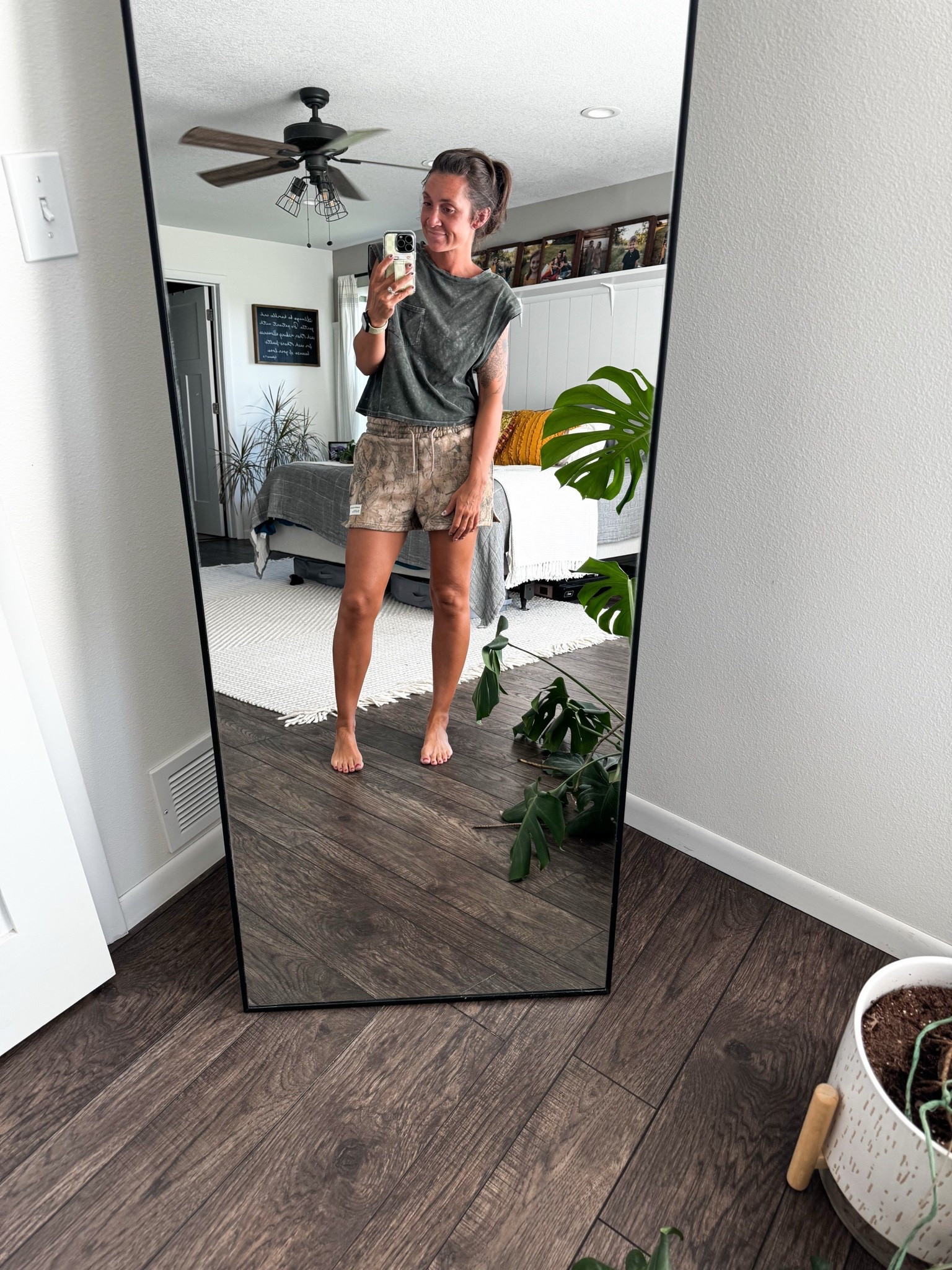I could wear this outfit every day, these shorts are so dang comfy! Grabbed them while @comfrt had a sale! 

Tank: small 
Shorts: small

#LTKootd #LTKmomlife #LTKselfcare