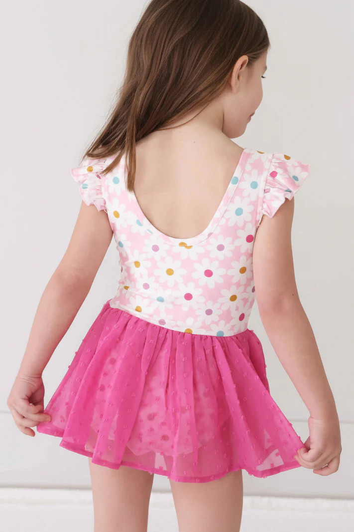 Swiss Dot Leotard | Dancing Daisies | Caden Lane