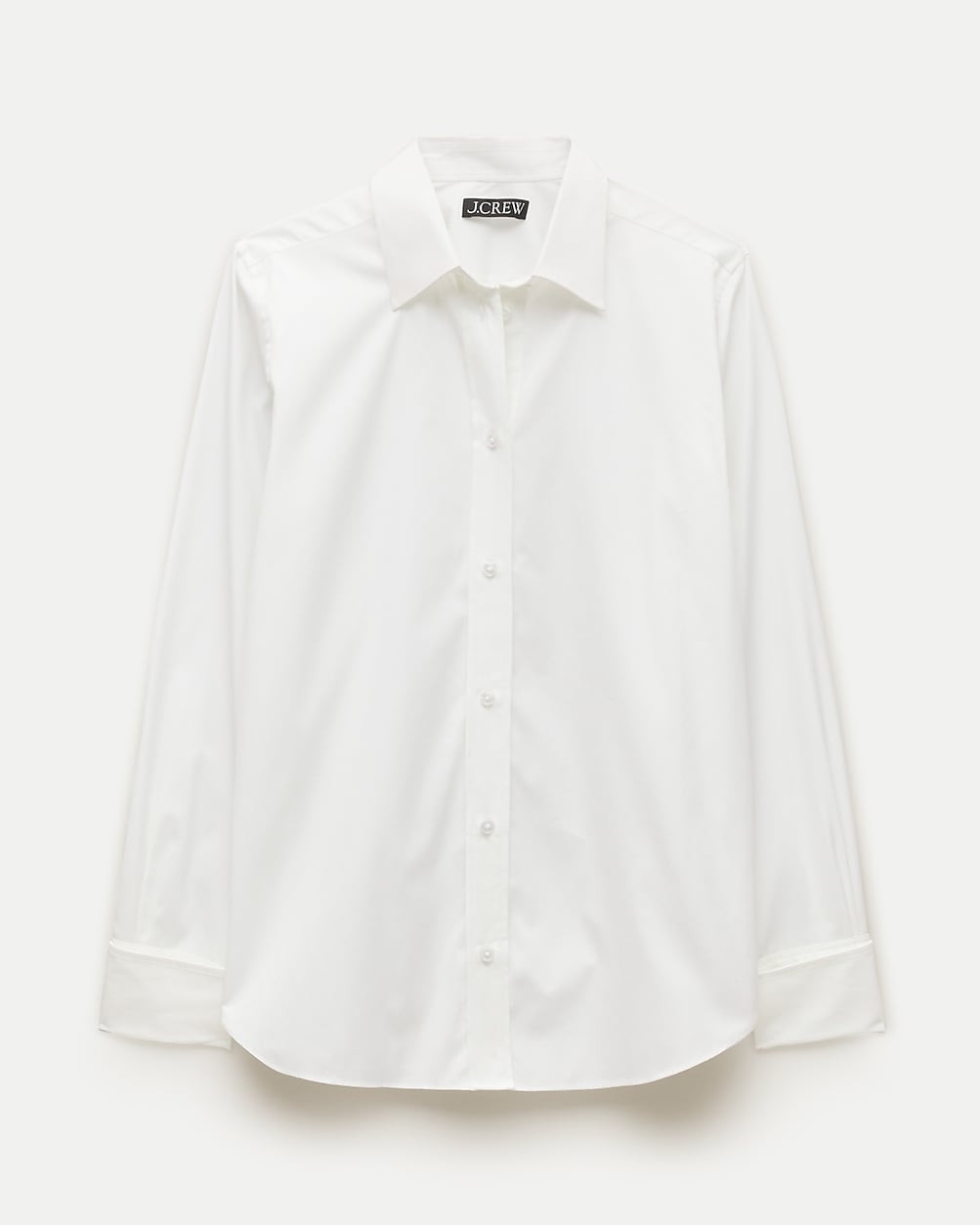 Women's Jules Classic-Fit Paper Poplin Button-Up Shirt For Layering | J. Crew US