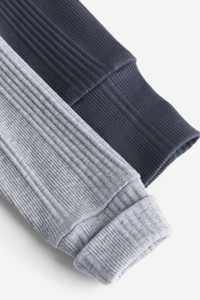 2-pack Adjustable-fit Long-sleeved Bodysuits | H&M (US + CA)